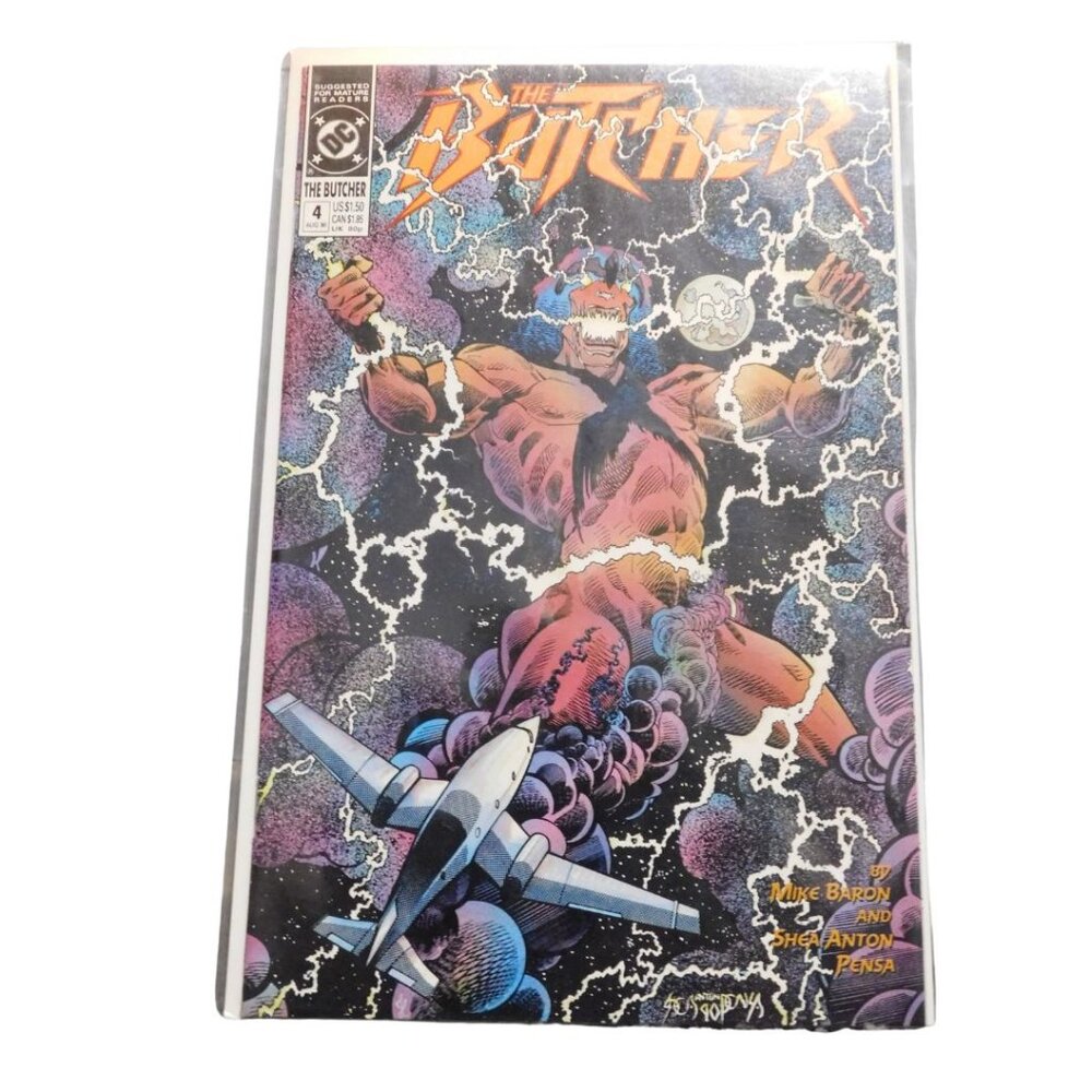 the Butcher #4 - Mature Reader - mike baron - DC comics 1990